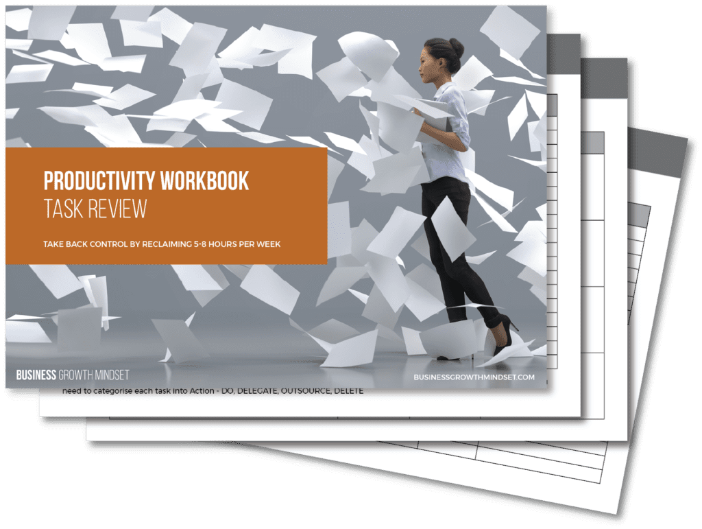 Improve Productivity With Our Task Review Workbook | BGM